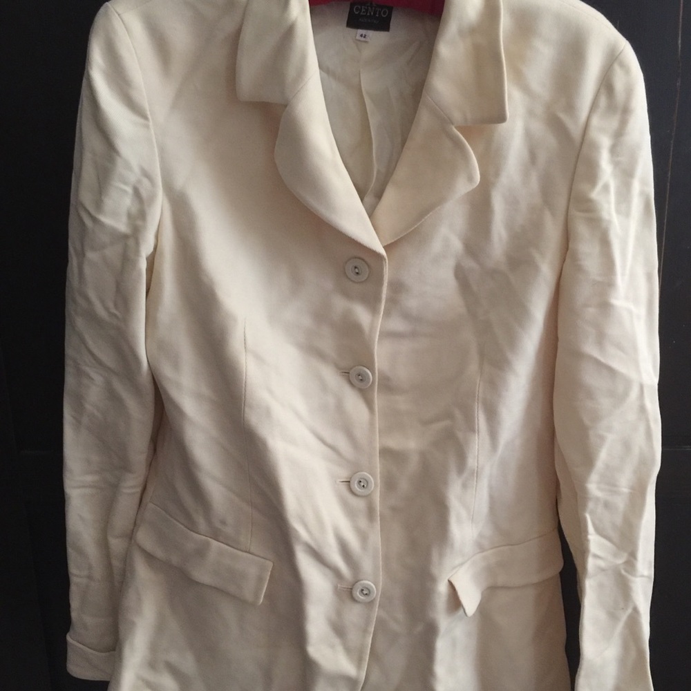 Luxe twill Italian made blazer